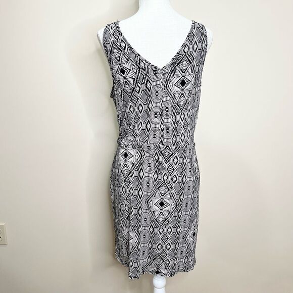 Lucky Brand Boho Mosaic Print Blouson Dress Medium - Picture 6 of 13